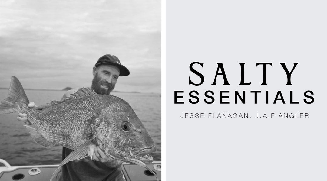 FIVE SALTY ESSENTIALS WITH: JESSE FLANAGAN - J.A.F ANGLER