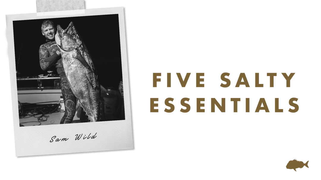 FIVE SALTY ESSENTIALS WITH: SAM WILD - SPEARO & PHOTOGRAPHER