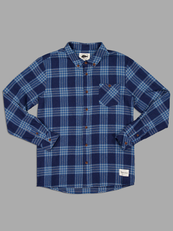BOATYARD SHIRT - BLUE CHECK