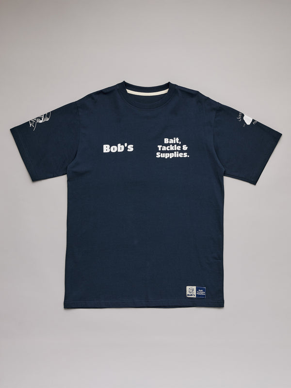 BOBS SEA TEE - NAVY