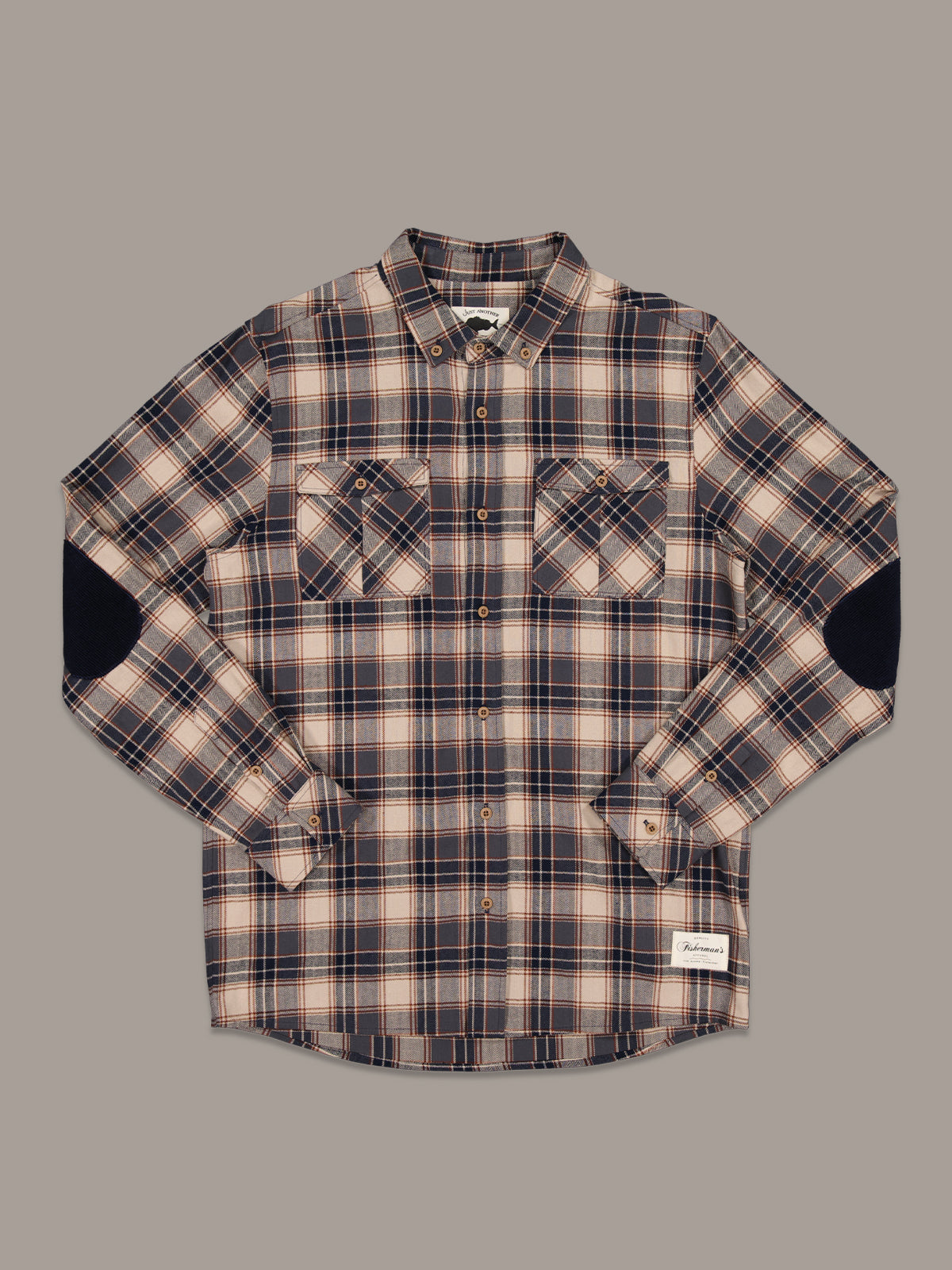 FLANAGAN-SHIRT-SAND-CHECK-