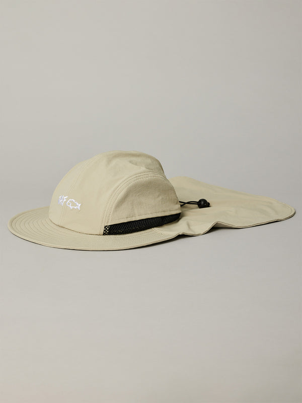 GOING WIDE FLAP CAP - BONE