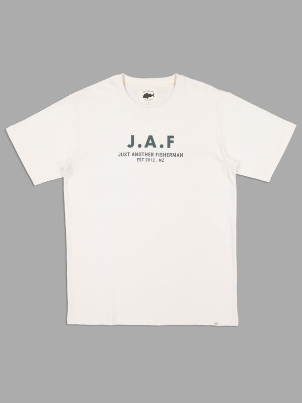 J.A.F LOGO SEA TEE - ANTIQUE WHITE