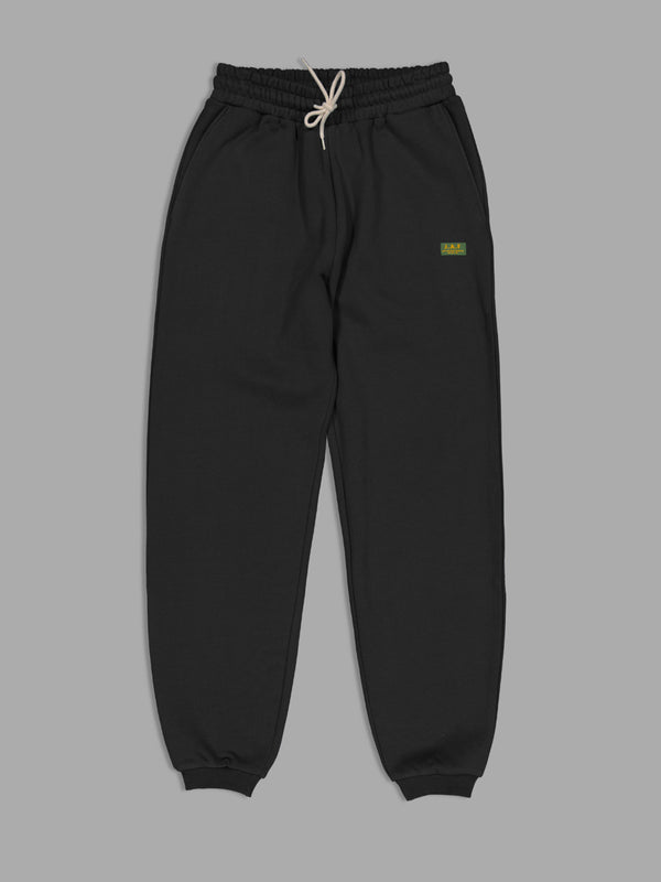J.A.F STEWART TRACKPANTS - BLACK