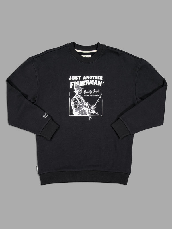 QUALITY GOODS NORTH CREW - BLACK