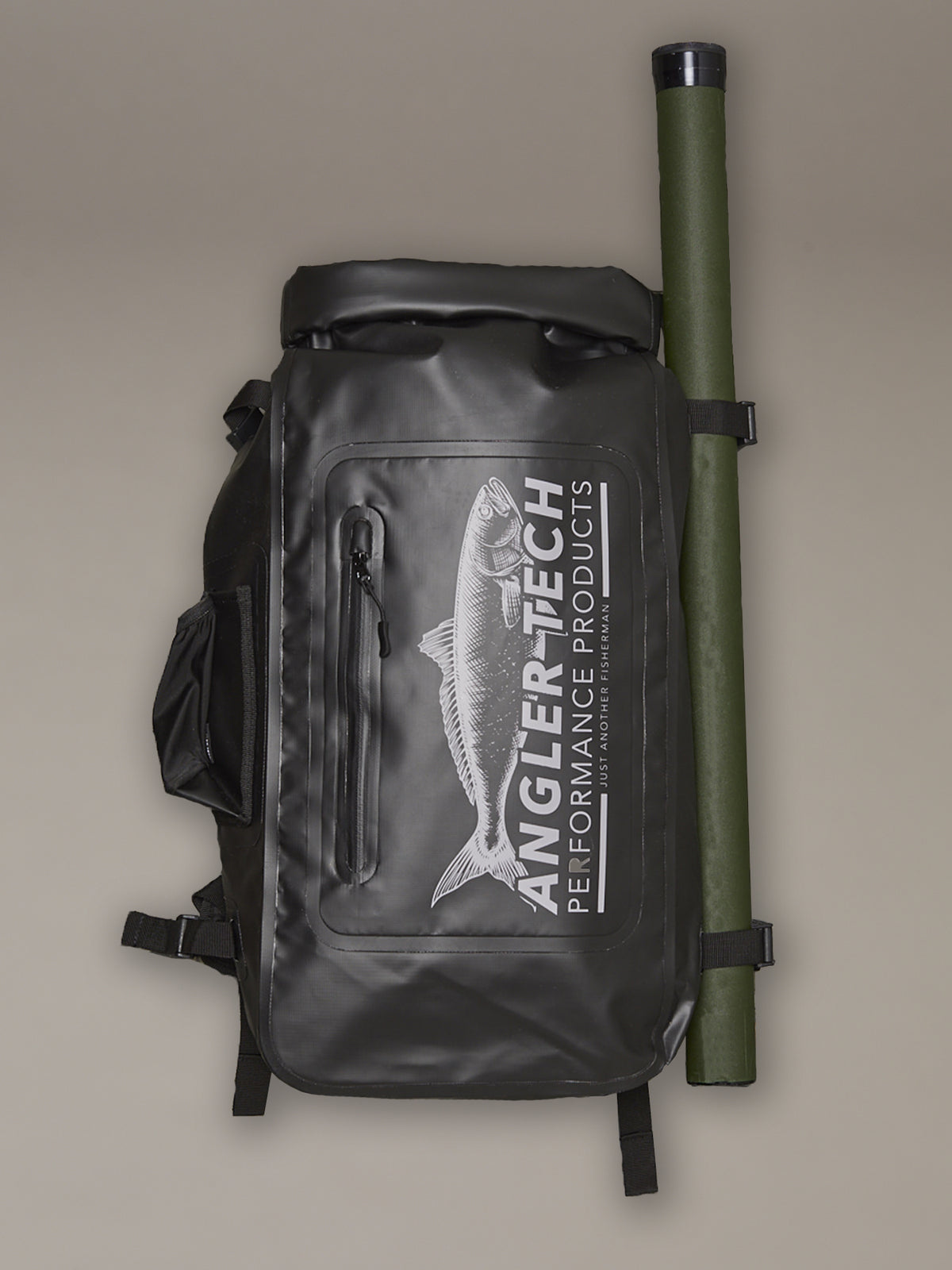 ANGLER TECH DRY BACKPACK - BLACK/GREY– Just Another Fisherman
