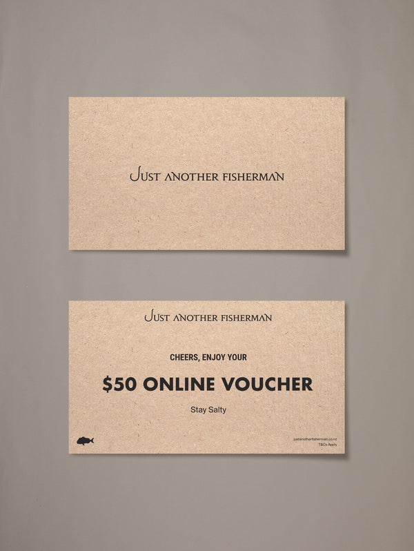J.A.F ONLINE VOUCHER - $50