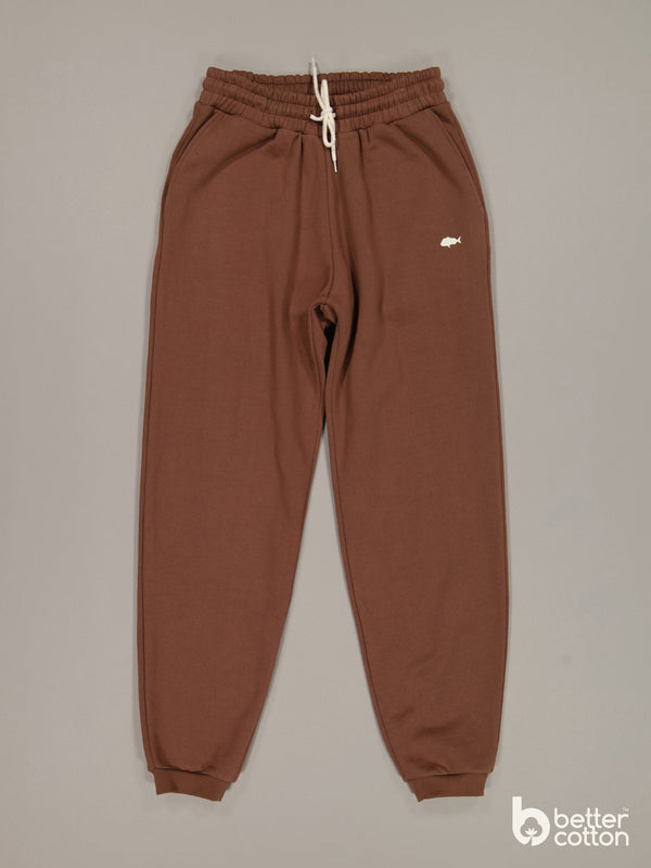 SOUTHERLY STAMP TRACKPANTS - BROWN/VANILLA ICE